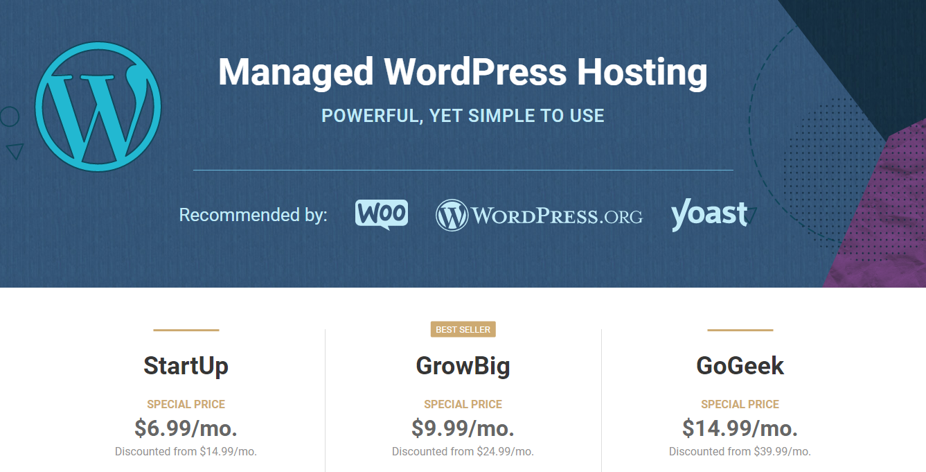 SiteGround Managed WordPress Hosting