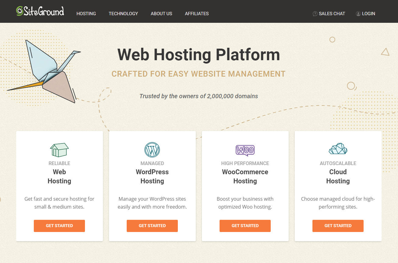 SiteGround Web Hosting Services